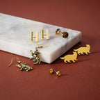 Imagen del producto Harry Potter - Set de Pendientes Hufflepuff