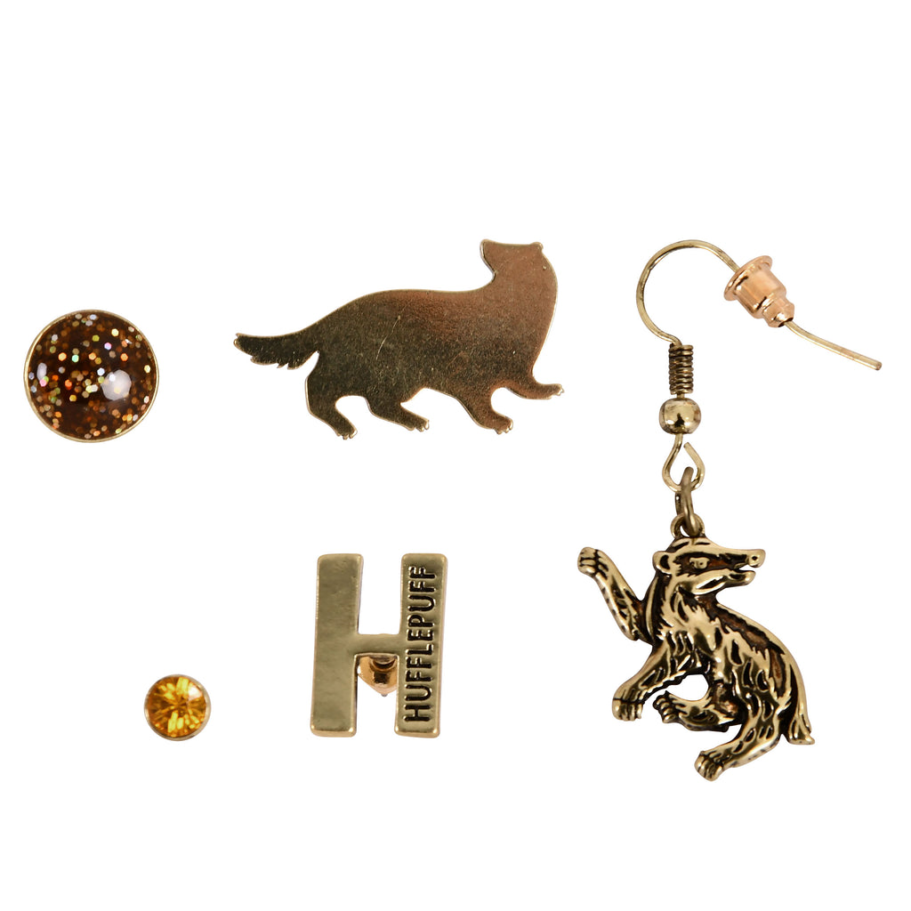 Imagen del producto Harry Potter - Set de Pendientes Hufflepuff
