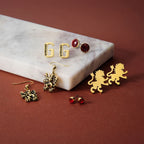 Imagen del producto Harry Potter - Set de Pendientes de Gryffindor