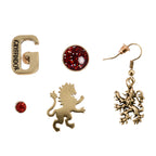 Imagen del producto Harry Potter - Set de Pendientes de Gryffindor
