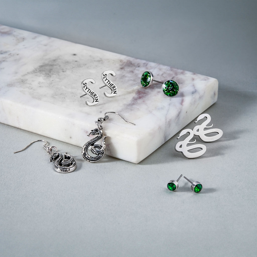 Imagen del producto Harry Potter - Conjunto de Pendientes Slytherin