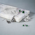 Imagen del producto Harry Potter - Conjunto de Pendientes Slytherin