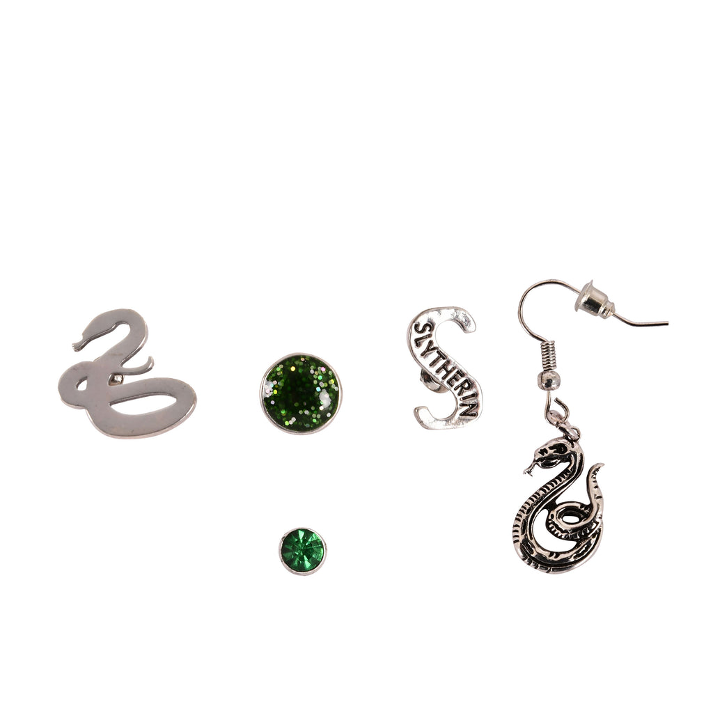 Imagen del producto Harry Potter - Conjunto de Pendientes Slytherin
