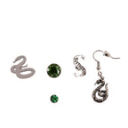 Imagen del producto Harry Potter - Conjunto de Pendientes Slytherin