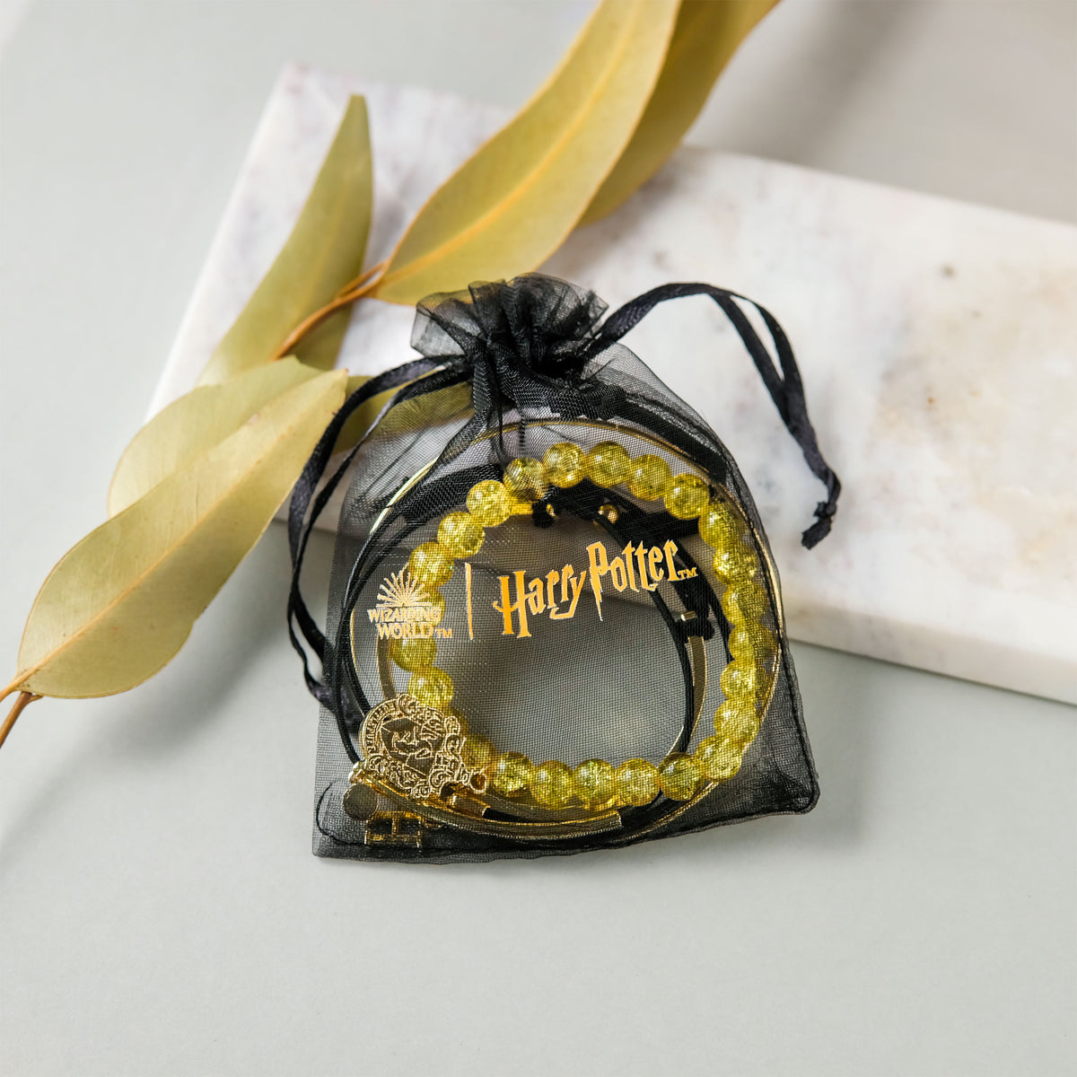 Imagen del producto Harry Potter - Pulseras Hufflepuff Set de 5