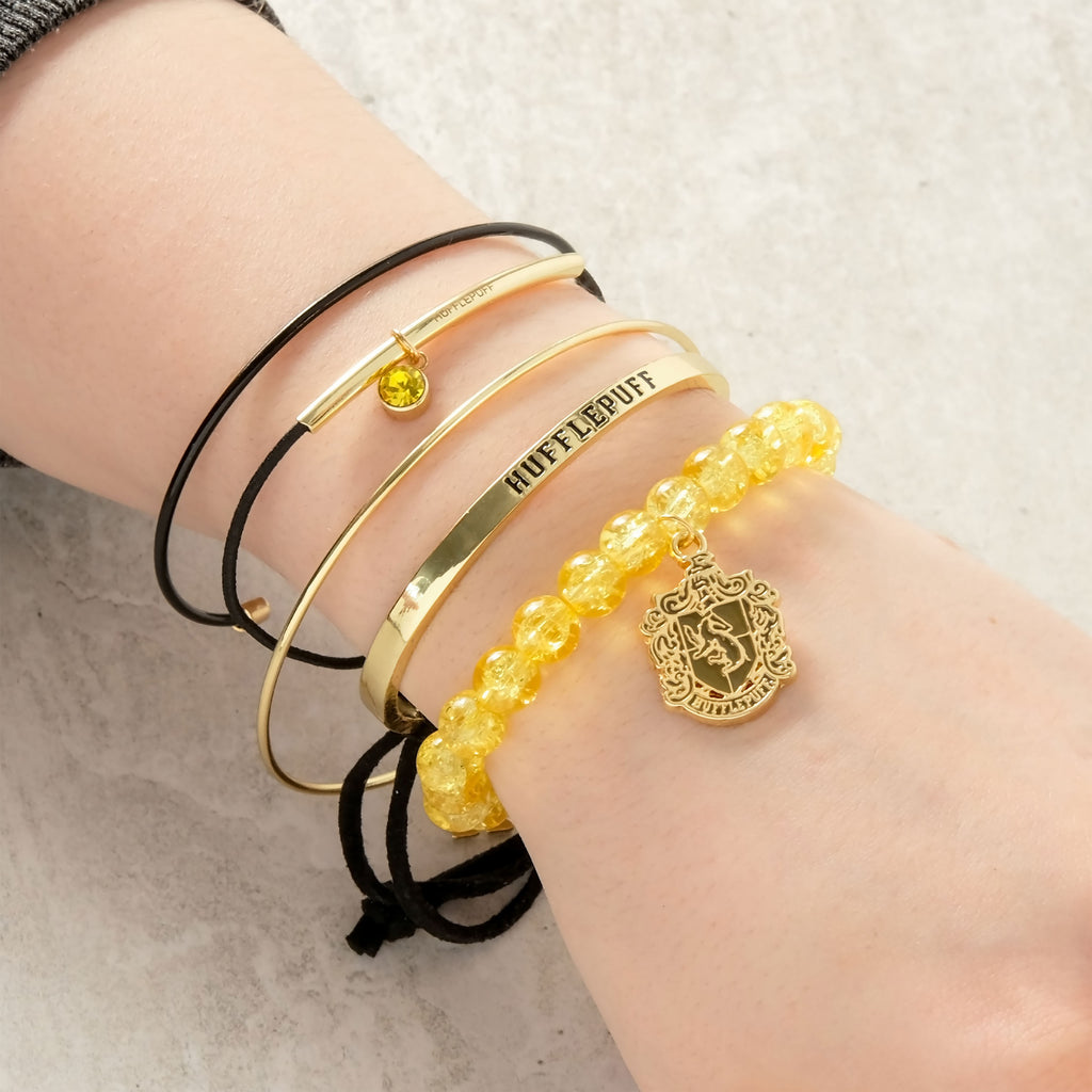 Imagen del producto Harry Potter - Pulseras Hufflepuff Set de 5