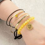 Imagen del producto Harry Potter - Pulseras Hufflepuff Set de 5