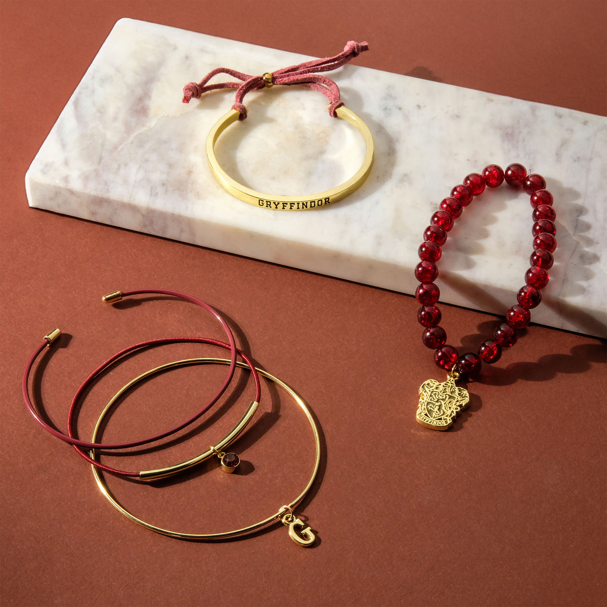 Imagen del producto Harry Potter - Pulseras Gryffindor Set de 5