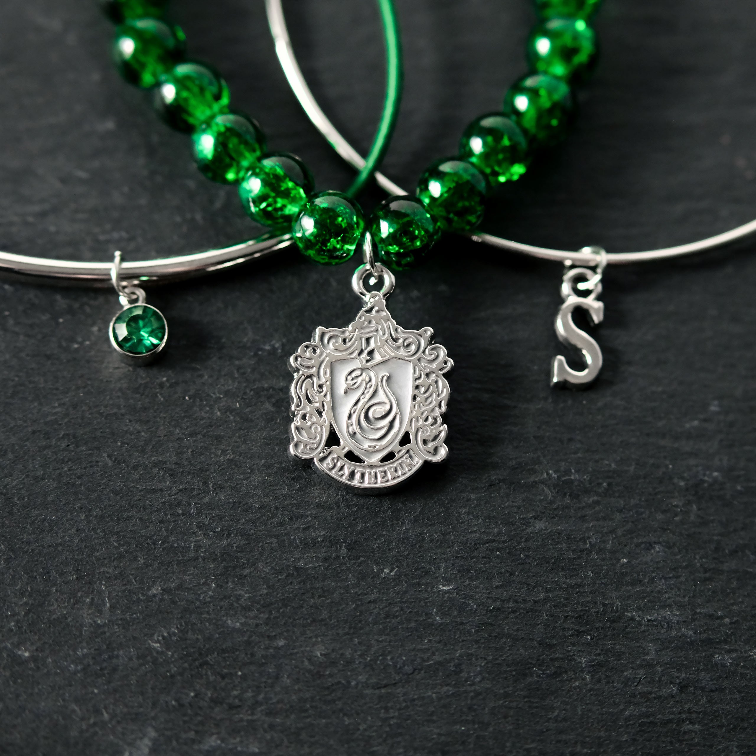 Imagen del producto Harry Potter - Set de 5 pulseras Slytherin