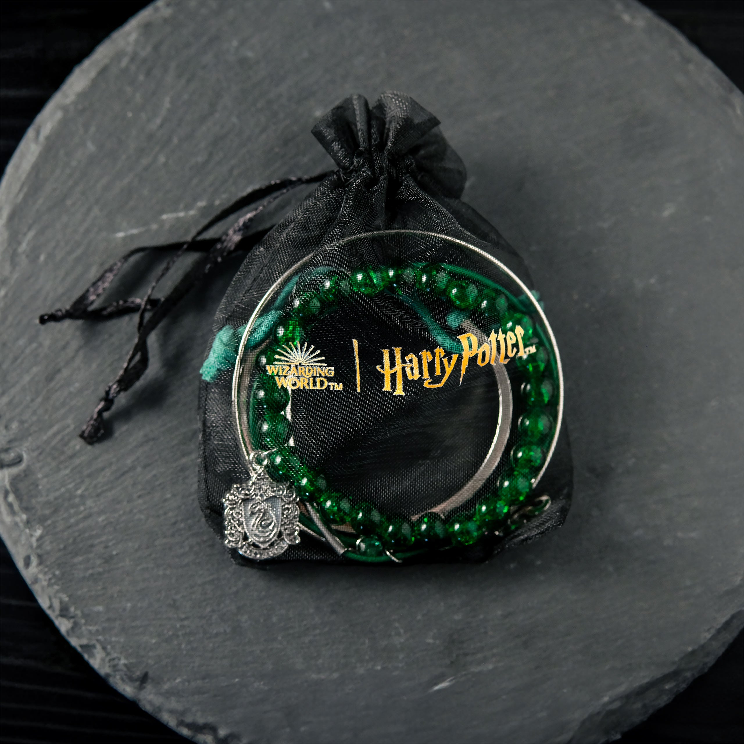 Imagen del producto Harry Potter - Set de 5 pulseras Slytherin