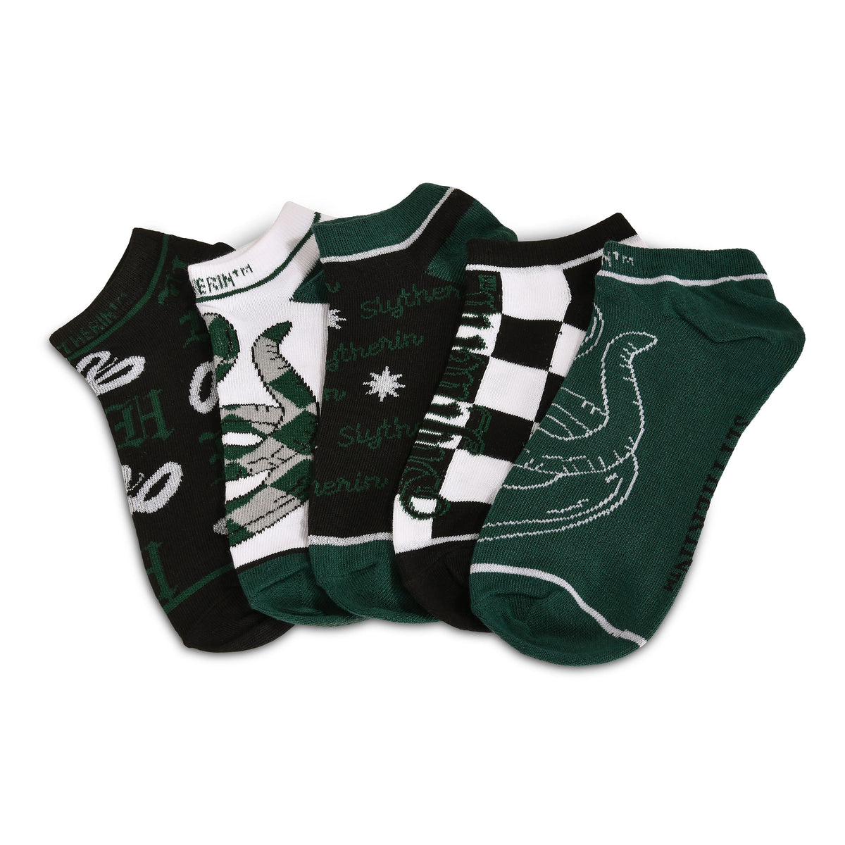 Imagen del producto Harry Potter - Set de 5 calcetines de Slytherin