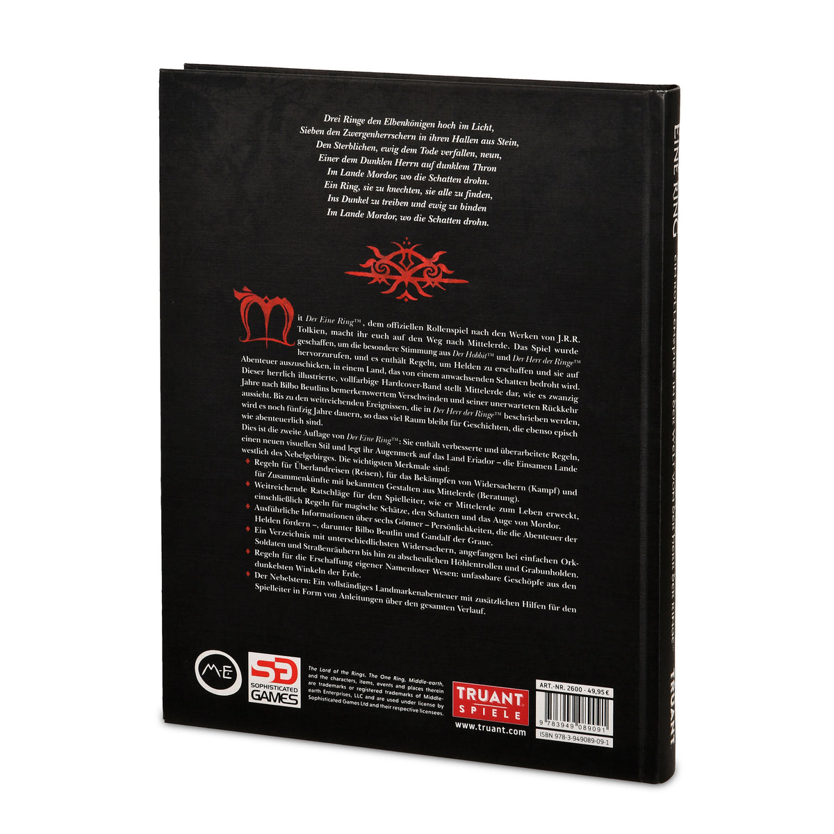 Product image The Lord of the Rings - The One Ring Basic Rulebook Second Edition