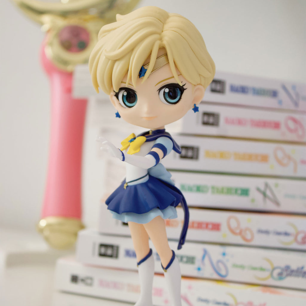 Imagen del producto Sailor Moon Cosmos - Figura Q Posket de Sailor Uranus Versión A