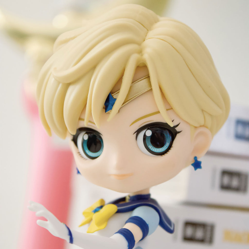 Imagen del producto Sailor Moon Cosmos - Figura Q Posket de Sailor Uranus Versión A