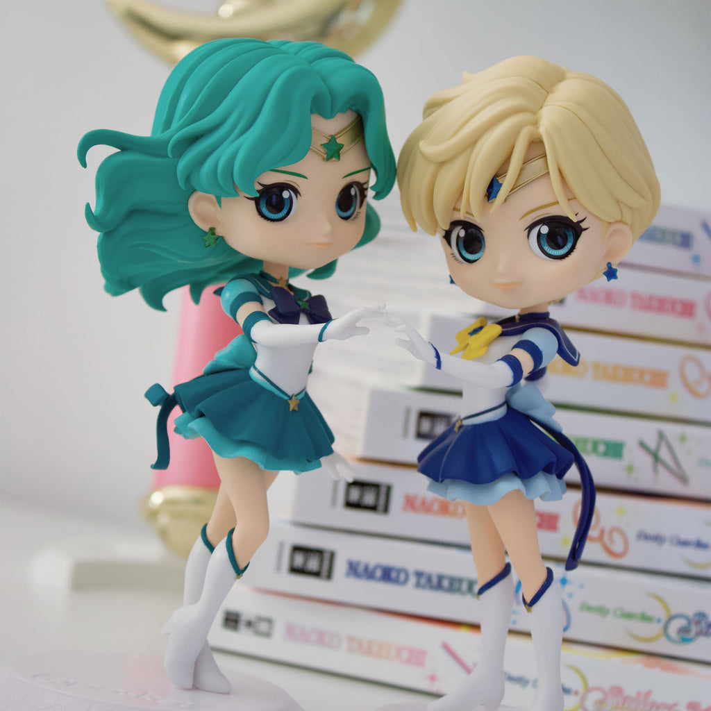 Imagen del producto Sailor Moon Cosmos - Figura Q Posket de Sailor Uranus Versión A