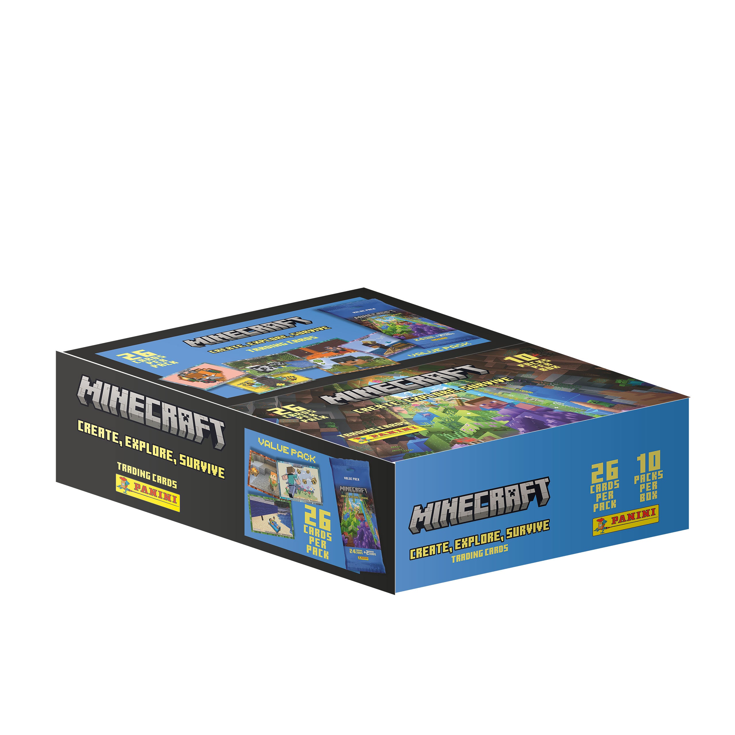 Imagen del producto Minecraft - Caja de Paquete Gordo de Tarjetas Coleccionables