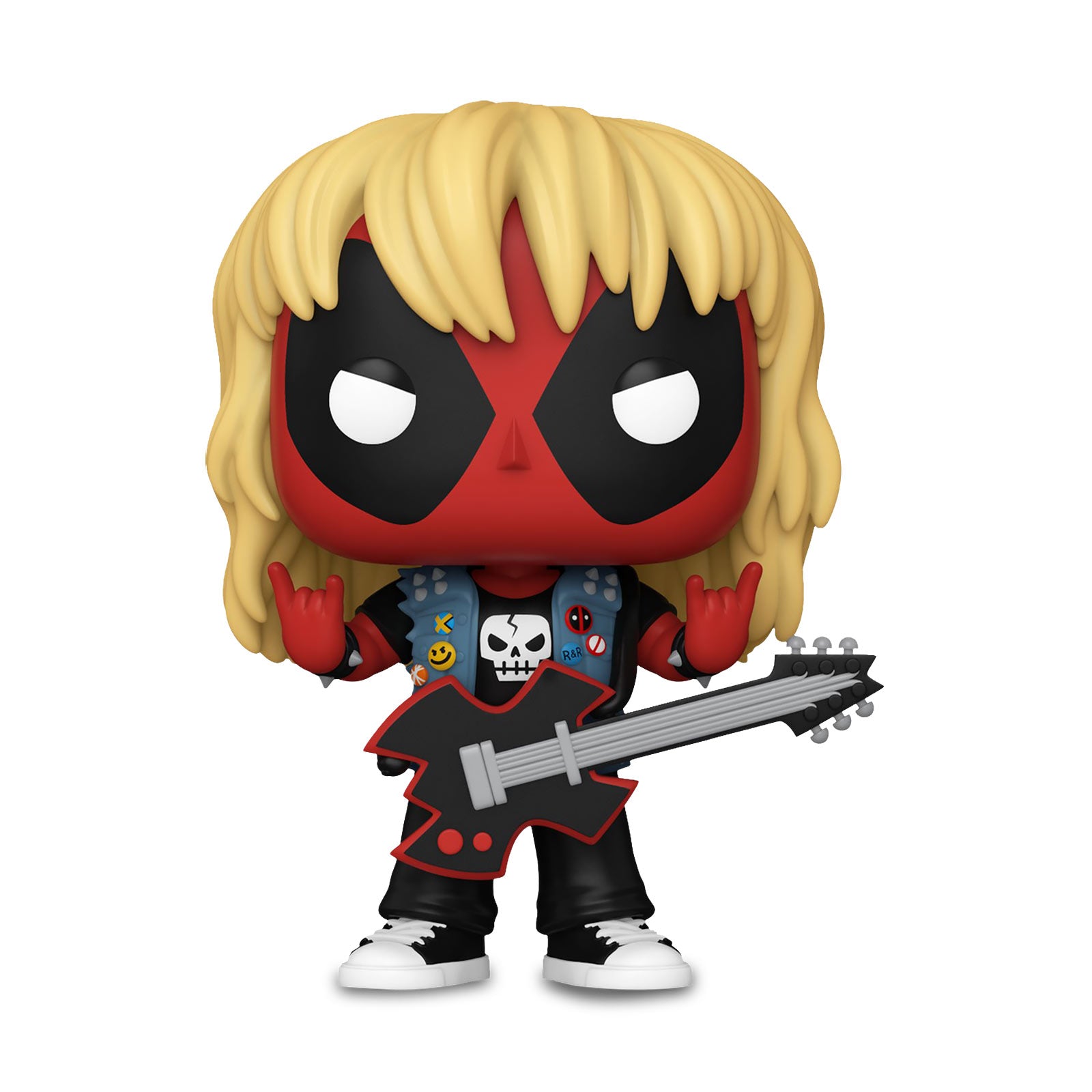 Imagen del producto Figura de cabeza oscilante de Deadpool Heavy Metal Funko Pop