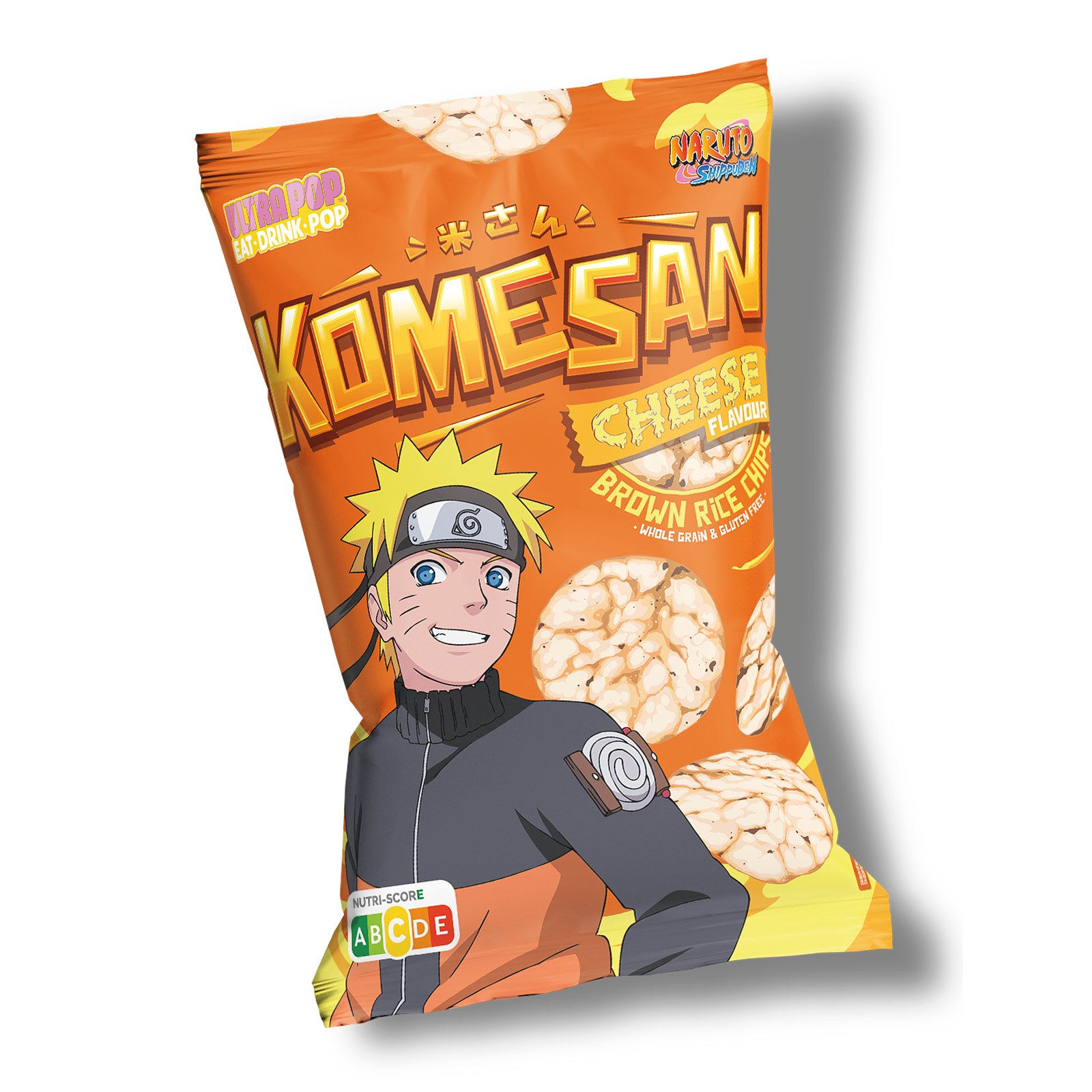 Imagen del producto Naruto Uzumaki Chips de Arroz Integral Inflado con Queso