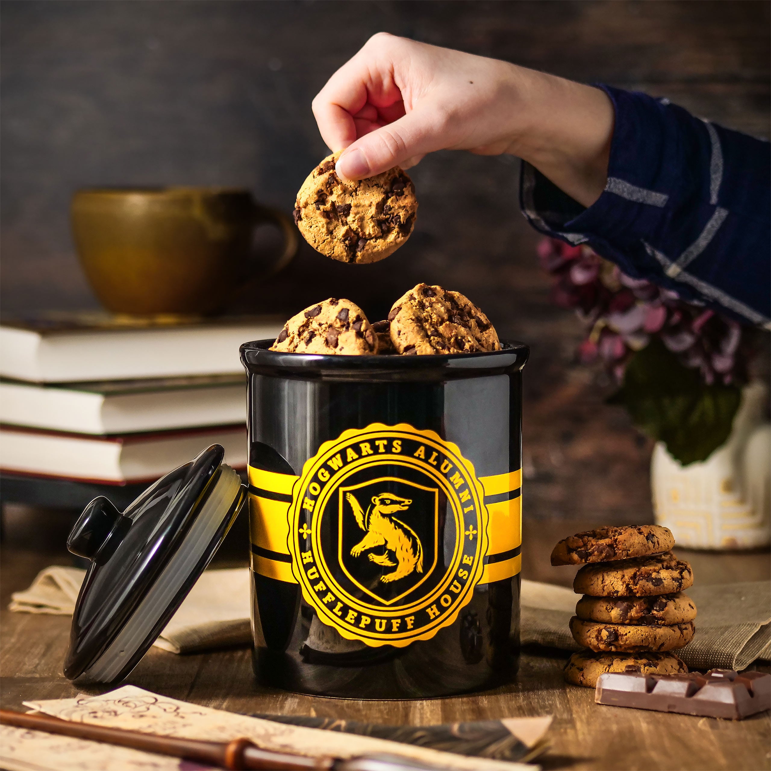 Imagen del producto Galleta de Hufflepuff Hogwarts Alumni - Harry Potter