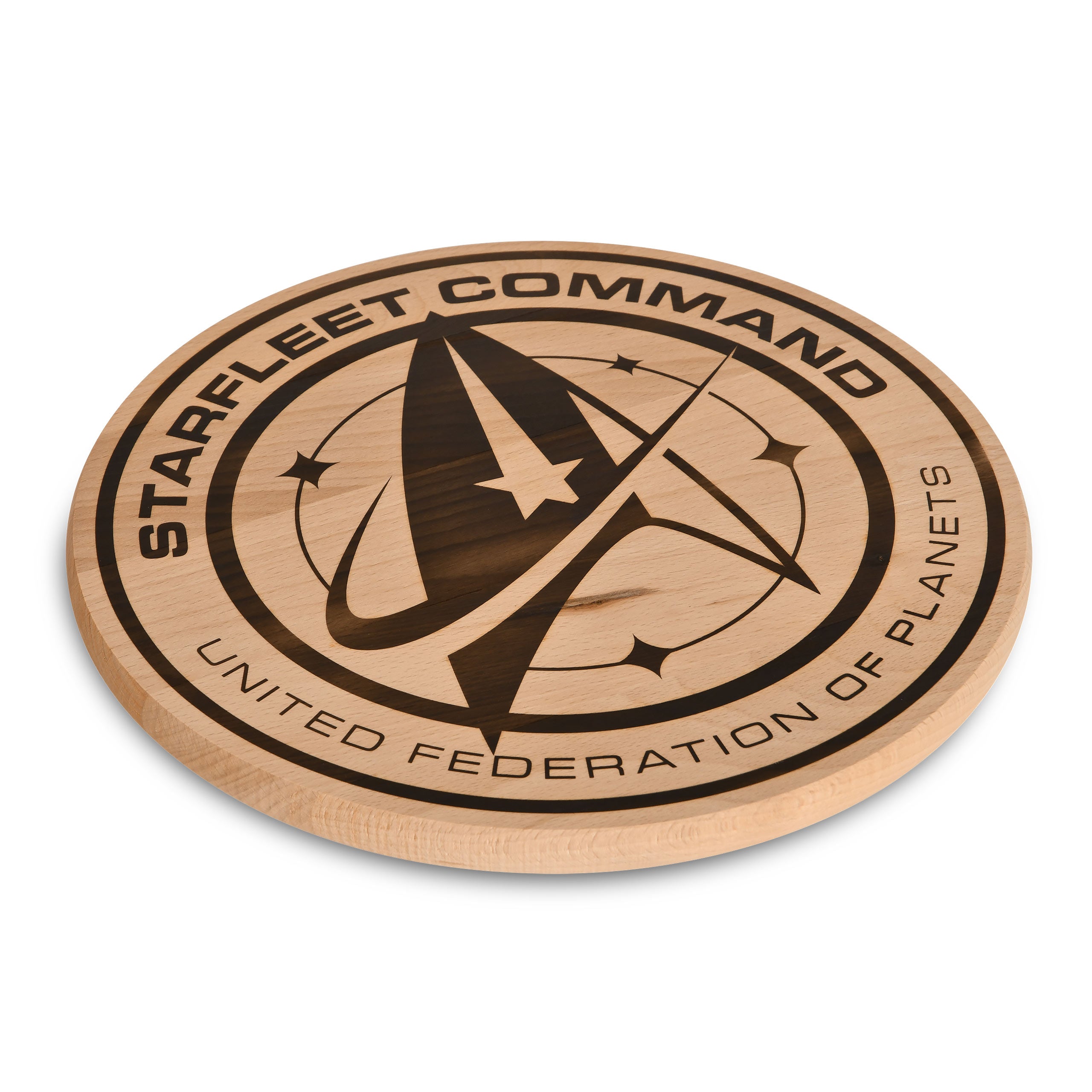 Imagen del producto Star Trek - Tabla de cortar Starfleet Command de haya