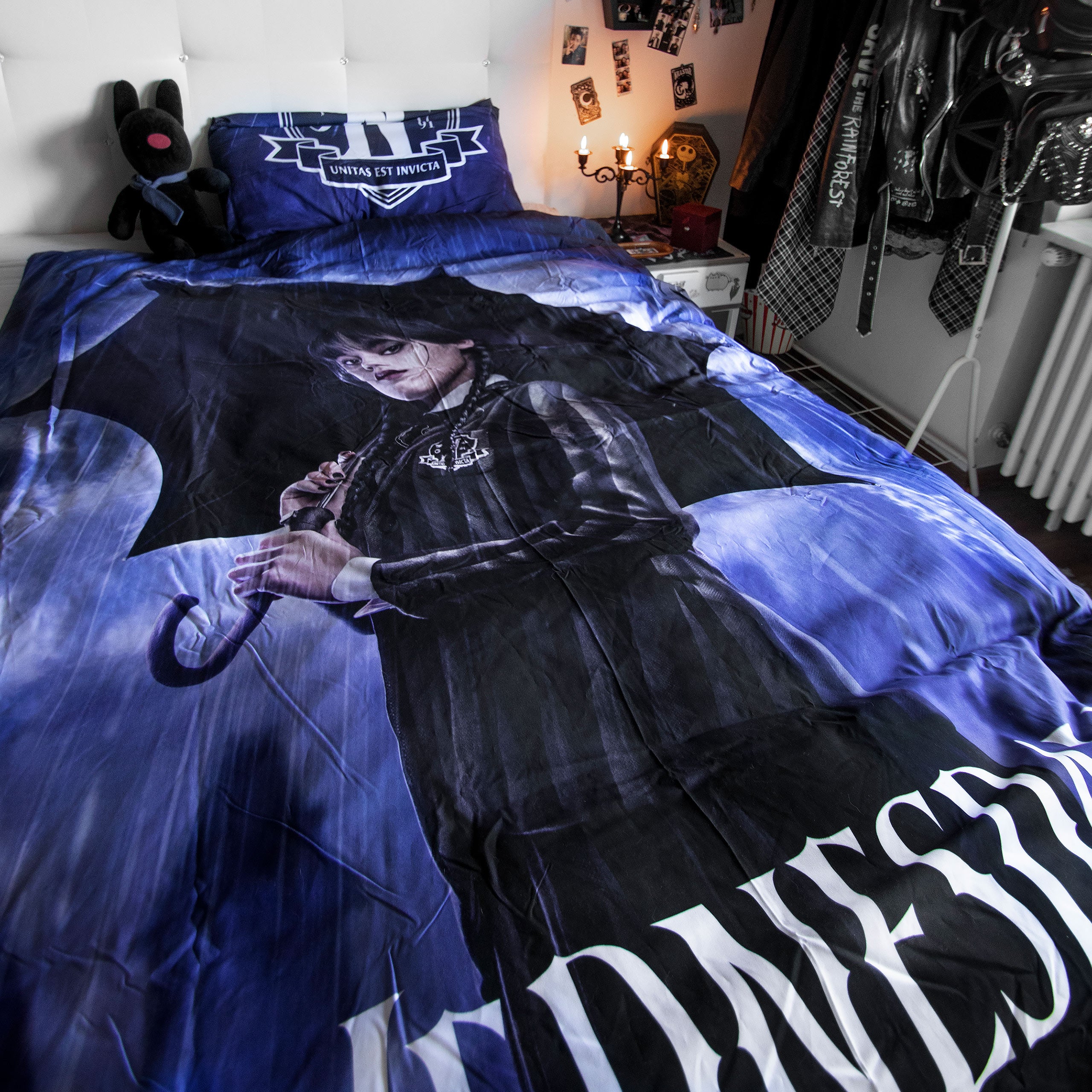 Imagen del producto Juego de cama  Miércoles - Academia Nevermore