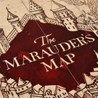 Imagen del producto Harry Potter - Mapa del Merodeador Cuadro de Madera