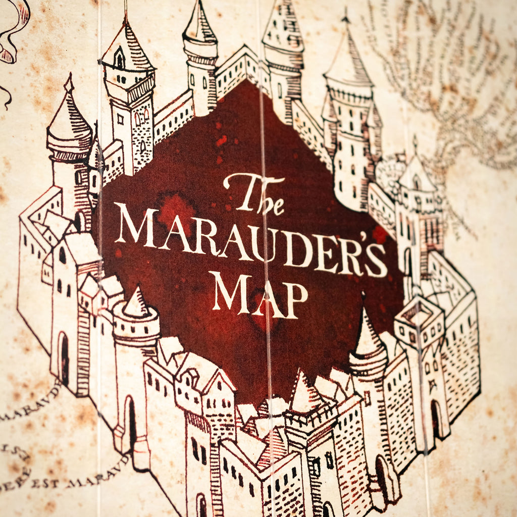 Imagen del producto Harry Potter - Mapa del Merodeador Cuadro de Madera