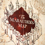 Imagen del producto Harry Potter - Mapa del Merodeador Cuadro de Madera
