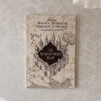 Imagen del producto Harry Potter - Mapa del Merodeador Cuadro de Madera