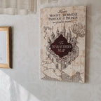 Imagen del producto Harry Potter - Mapa del Merodeador Cuadro de Madera