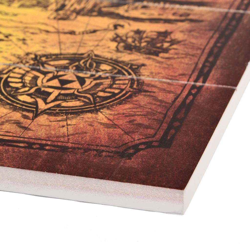 Imagen del producto Zelda - Cuadro de madera del mapa de Hyrule