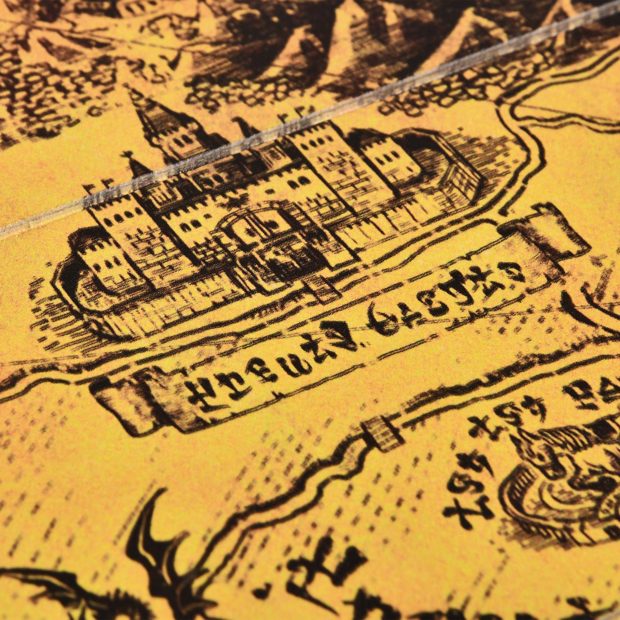 Imagen del producto Zelda - Cuadro de madera del mapa de Hyrule