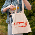 Product image Marvel - Logo Jute Bag Beige