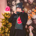 Imagen del producto Naruto - Conjunto de regalo de gorro y bufanda Akatzuki