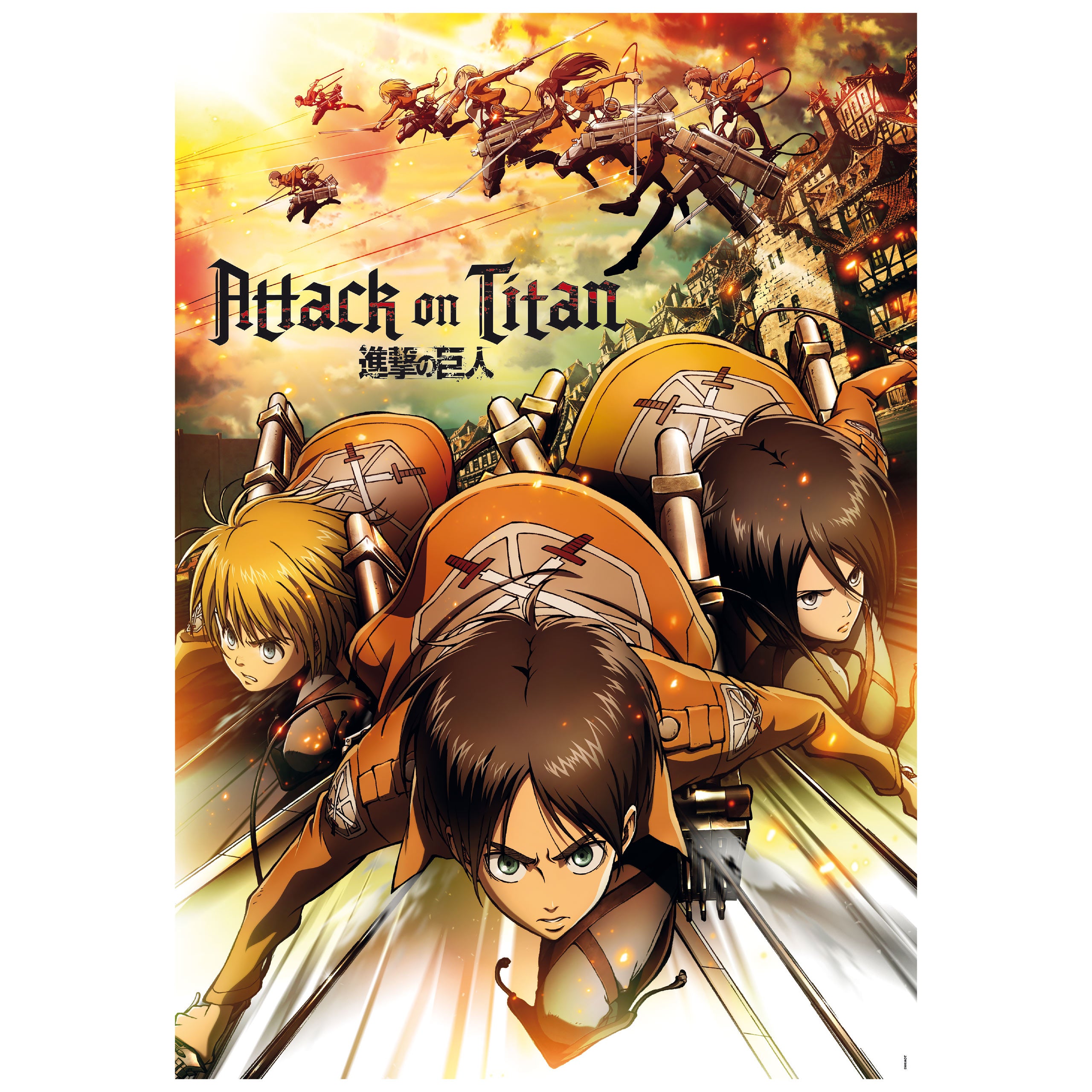 Imagen del producto Attack on Titan - Puzzle de la Crew