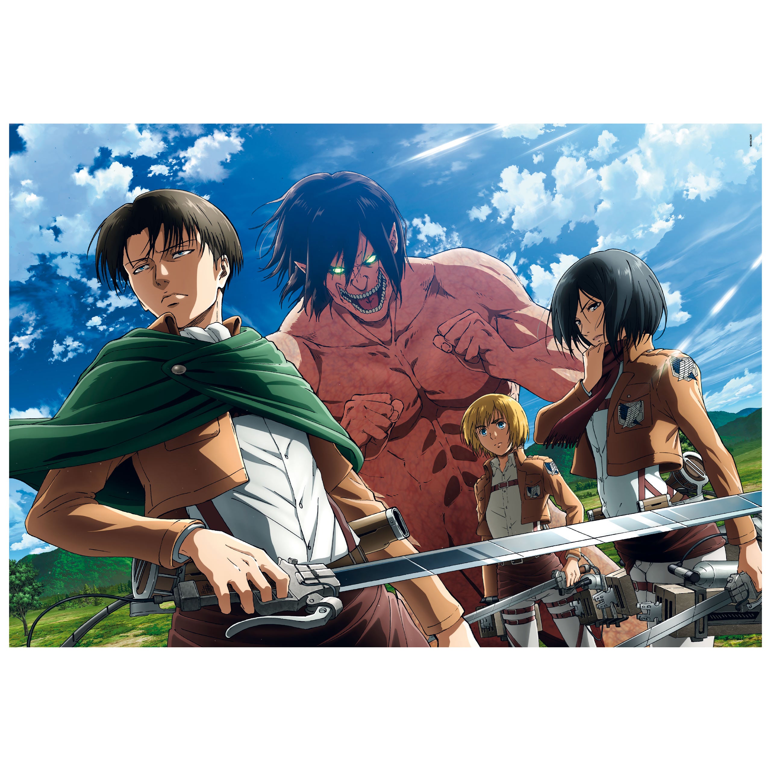 Imagen del producto Ataque a los Titanes - Puzzle de Grupo