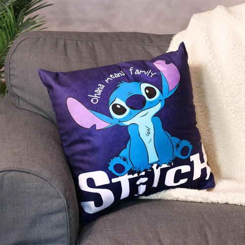 Imagen del producto Almohada Stitch Ohana Means Family - Lilo & Stitch