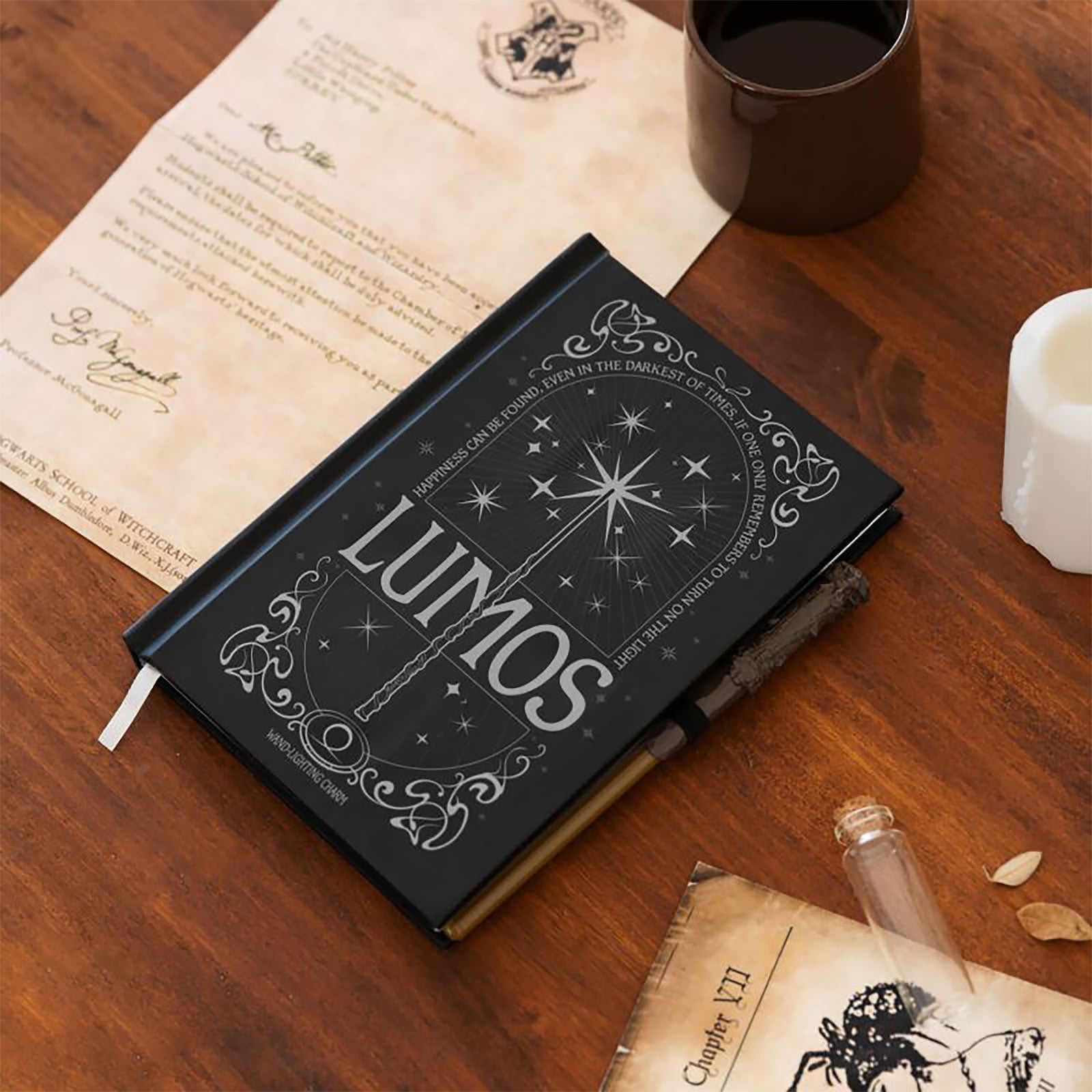 Imagen del producto Harry Potter - Cuaderno Lumos Maxima con efecto de luz