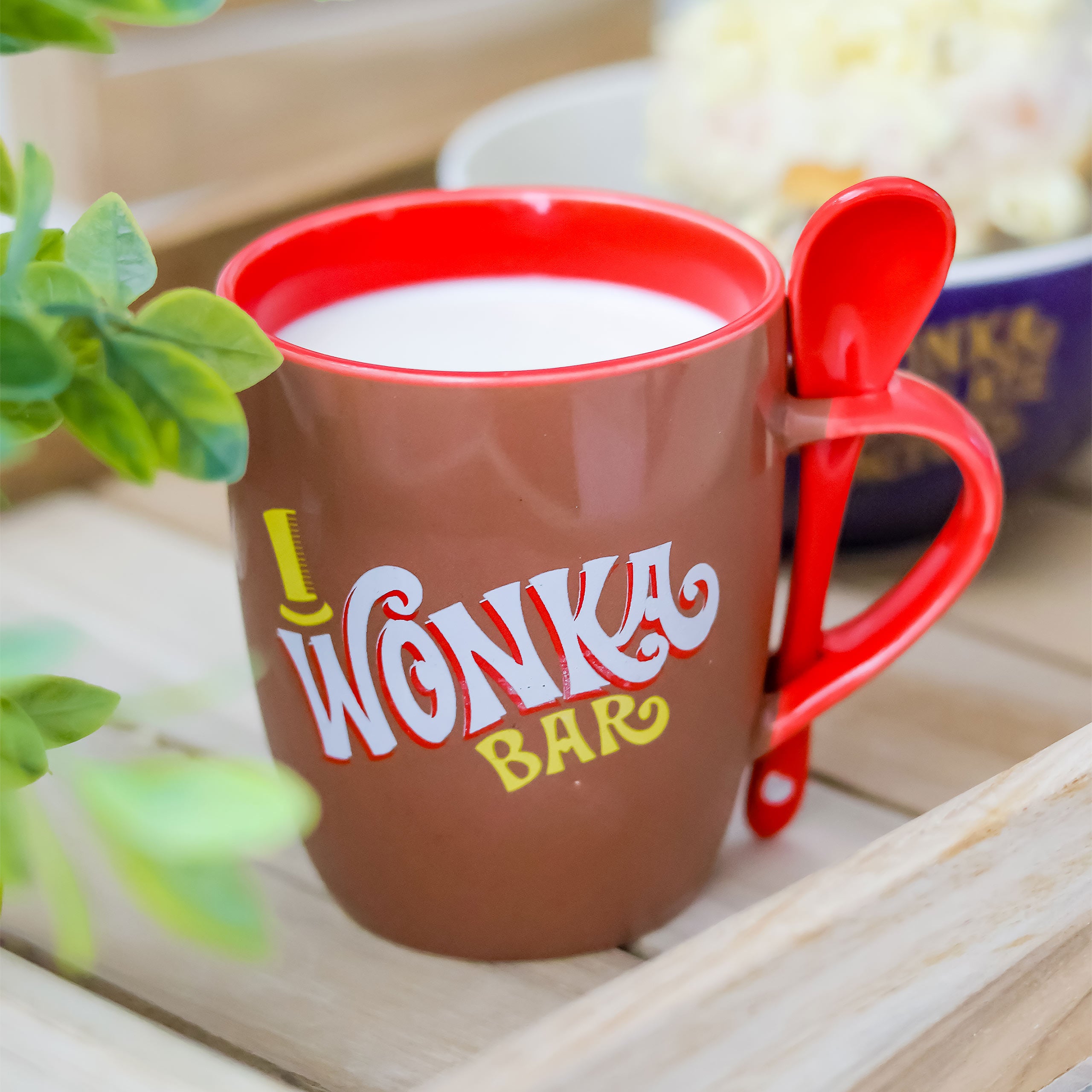 Product image Willy Wonka Mug with Spoon - Charlie and the Chocolate Factory