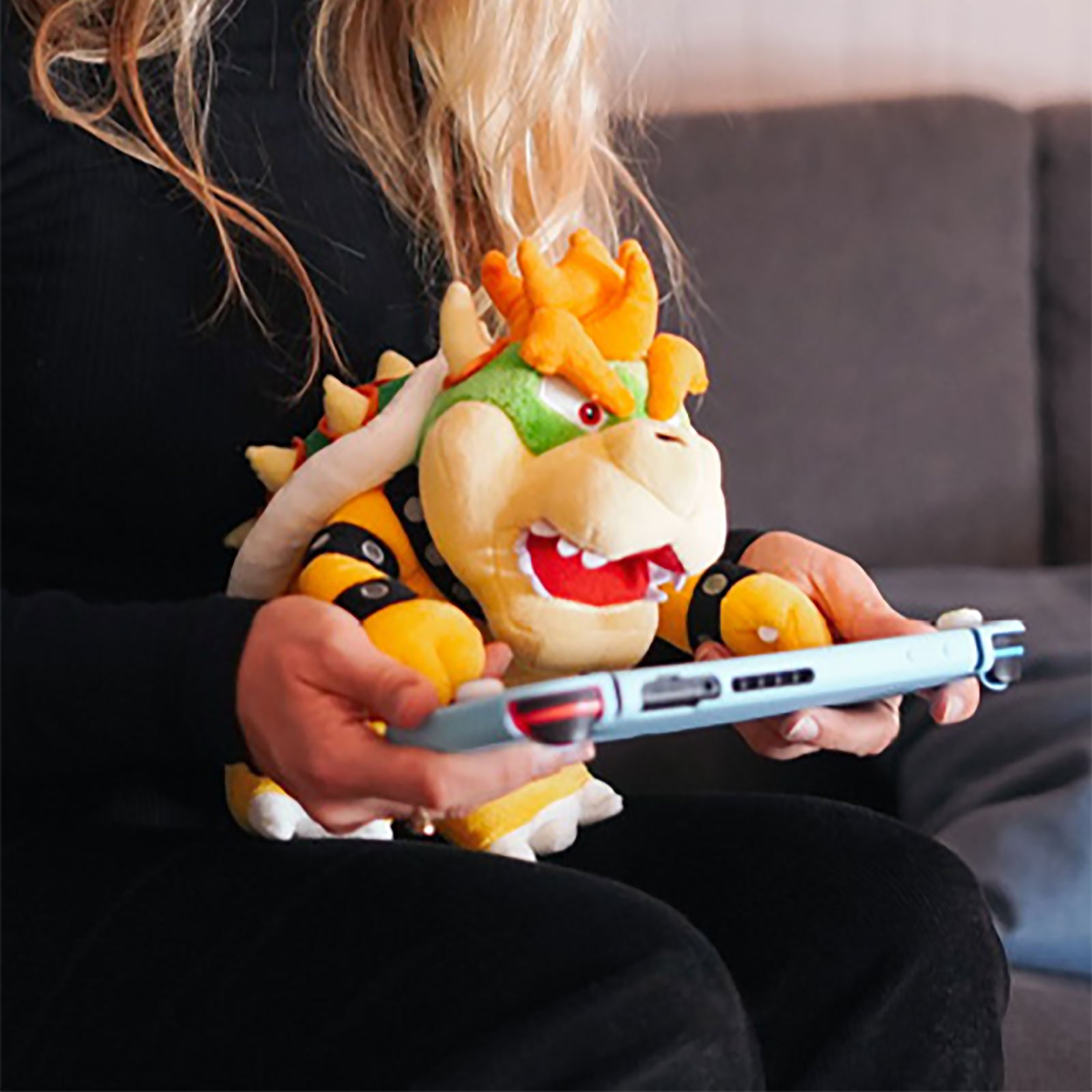 Imagen del producto Super Mario - Figura de Peluche Bowser