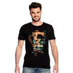 Imagen del producto Camiseta de caligrafía Kung Fu para fans de Bruce Lee negra