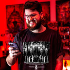 Imagen del producto Camiseta Dark Side Academy 83 para fans de Star Wars negra