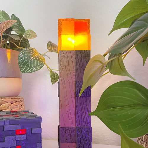 Imagen del producto Lámpara Antorcha - Minecraft