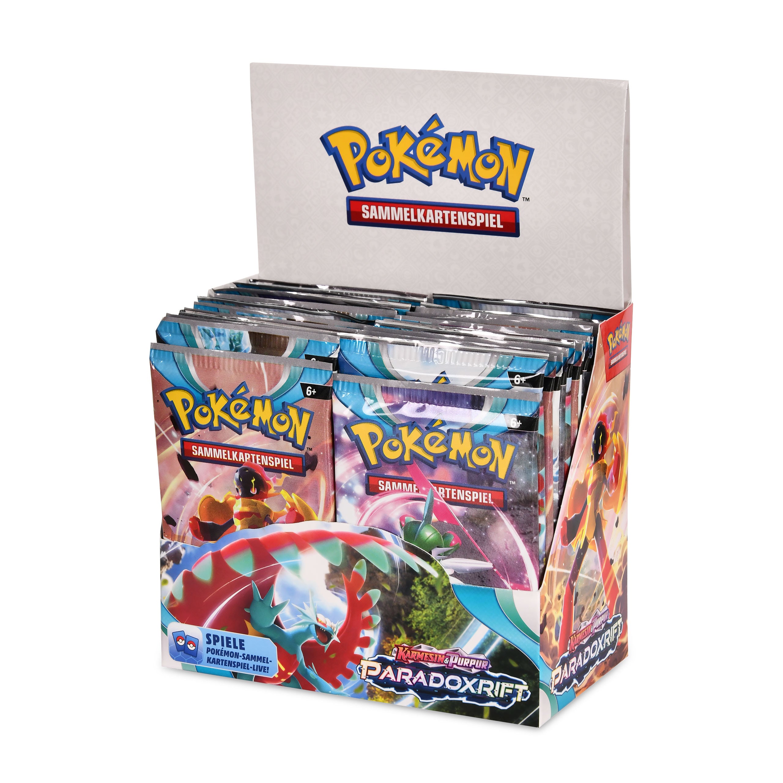 Imagen del producto Pokemon - Pantalla de Tarjetas Coleccionables Paradoja Carmesí & Púrpura