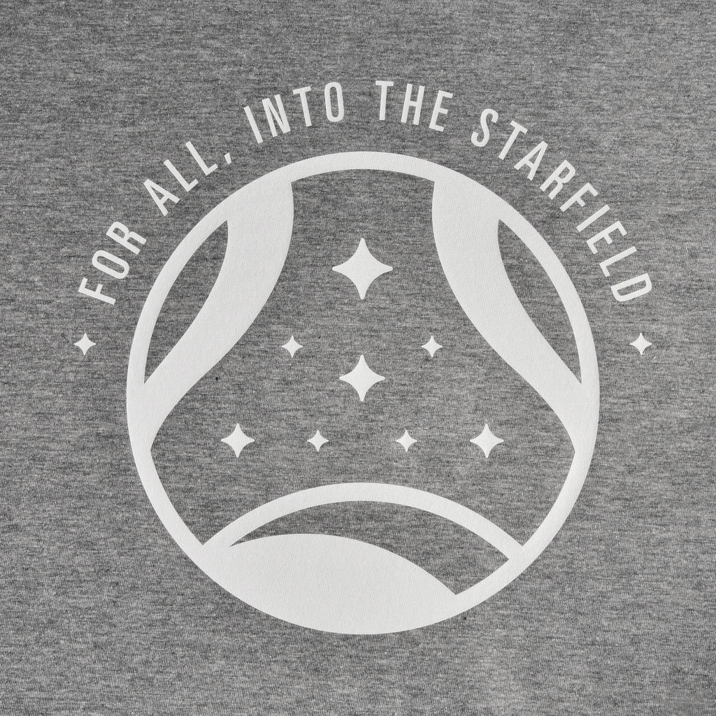 Imagen del producto Starfield - Camiseta gris Into The Starfield