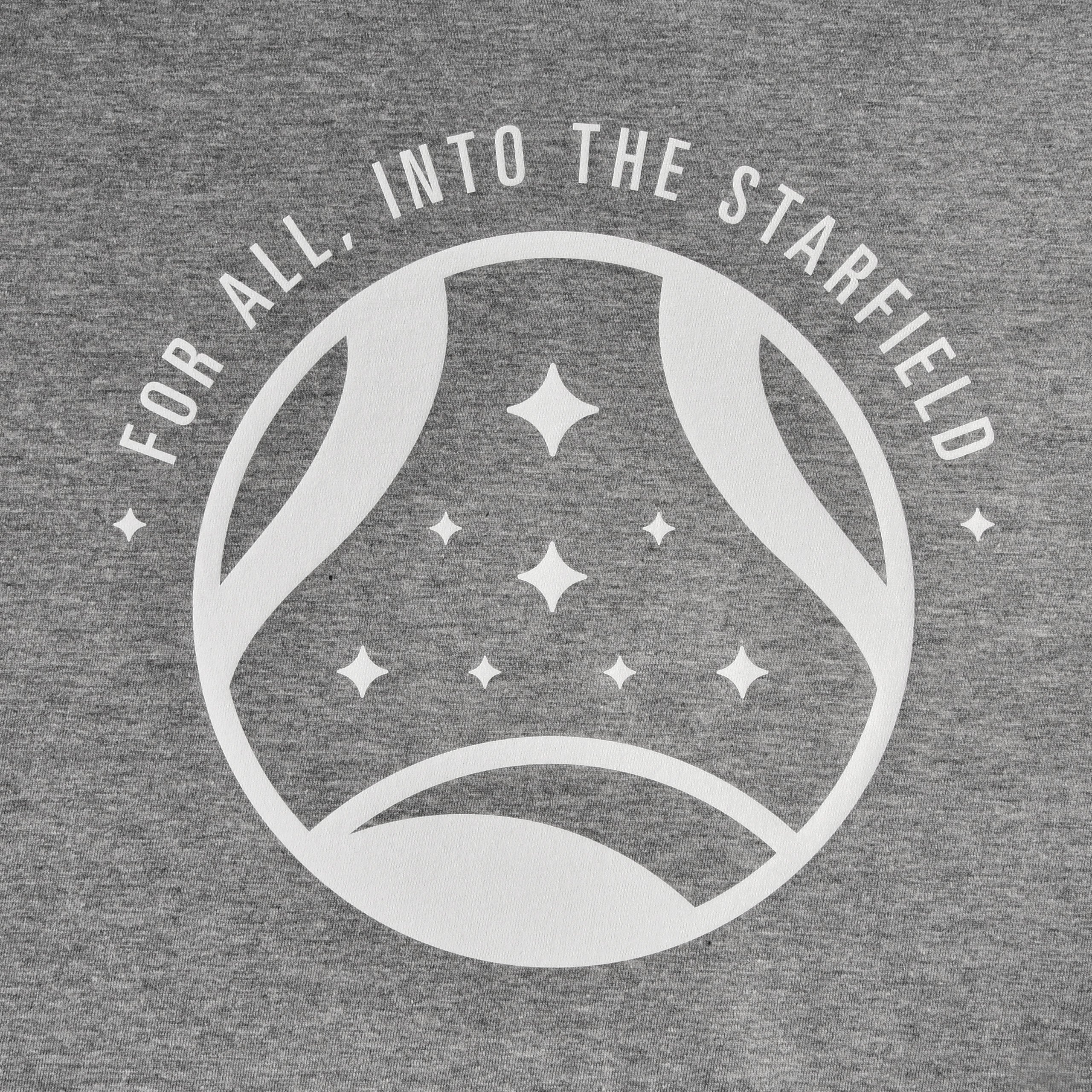 Imagen del producto Starfield - Camiseta gris Into The Starfield