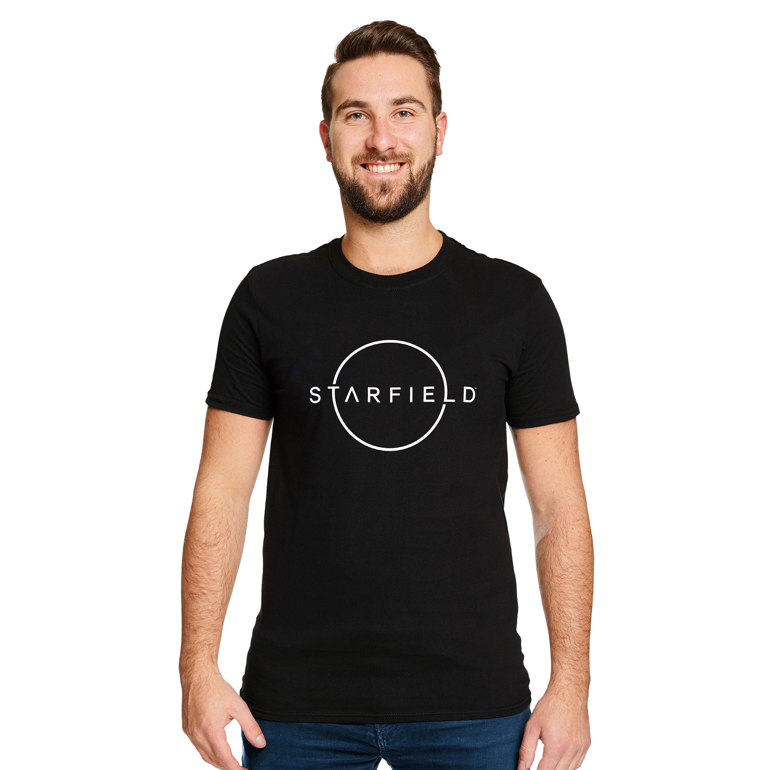 Imagen del producto Starfield - Camiseta con logo negra
