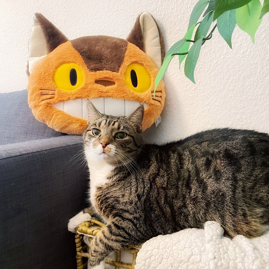 Imagen del producto Totoro - Cojín de peluche Nakayoshi del autobús gato