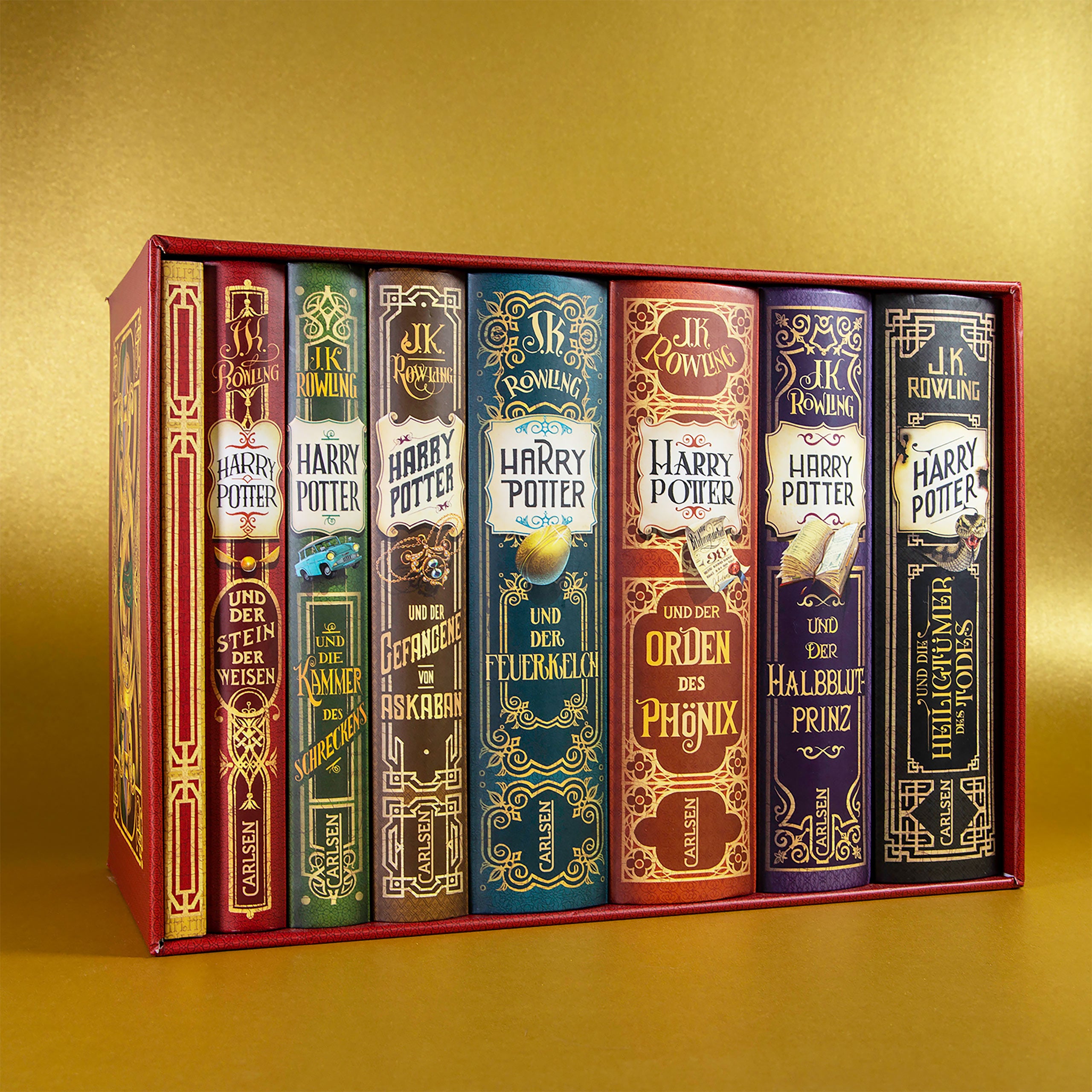 Imagen del producto Harry Potter - Volúmenes 1-7 en estuche con extra exclusivo