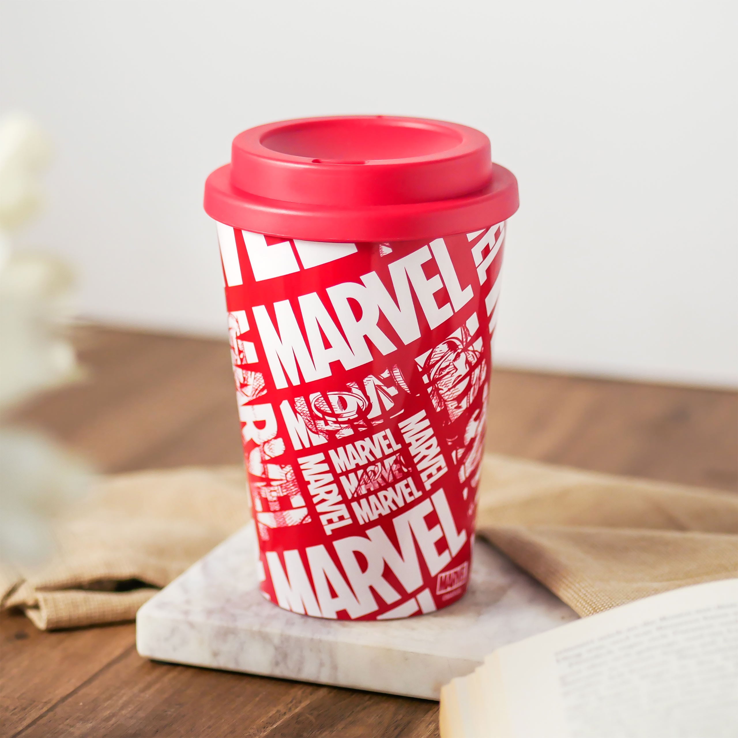 Product image Marvel - Comic Logo To Go Cup